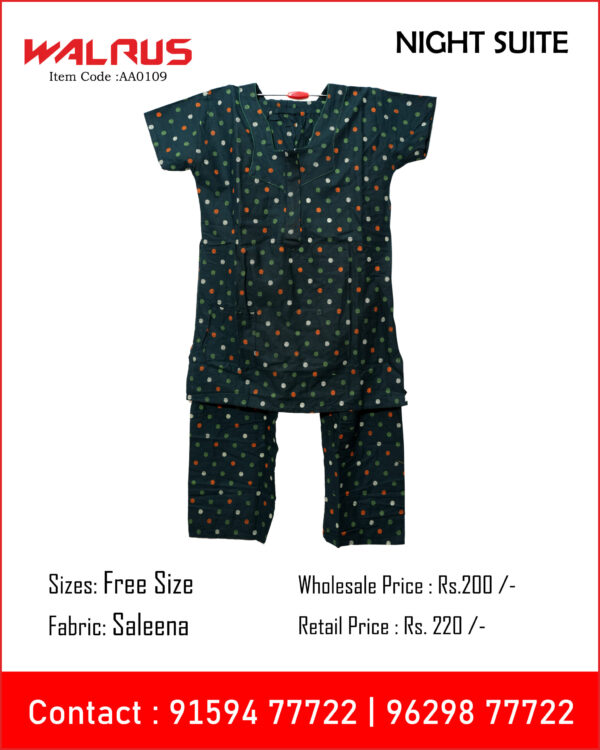 Ladies Night Suit (Free Size)