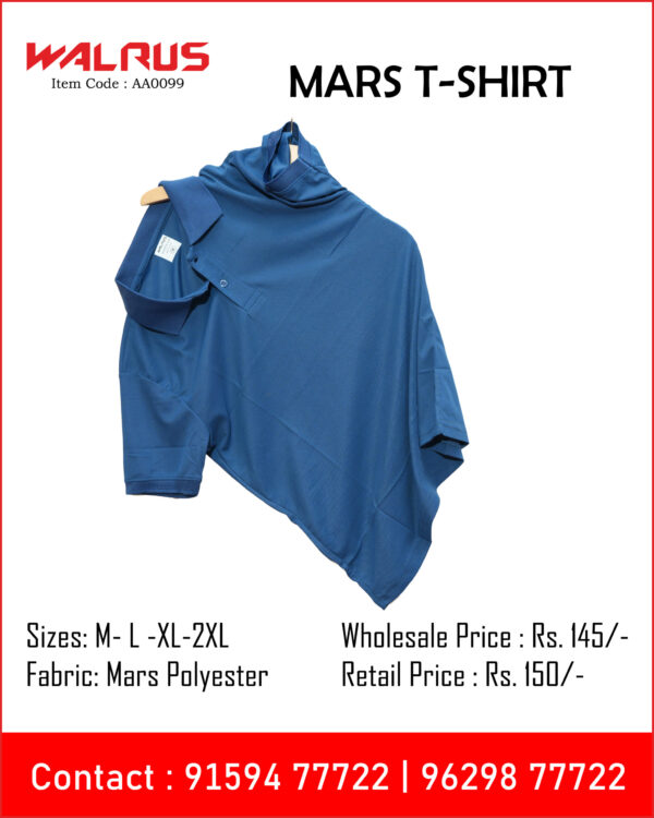 Mars T Shirt Without Pocket