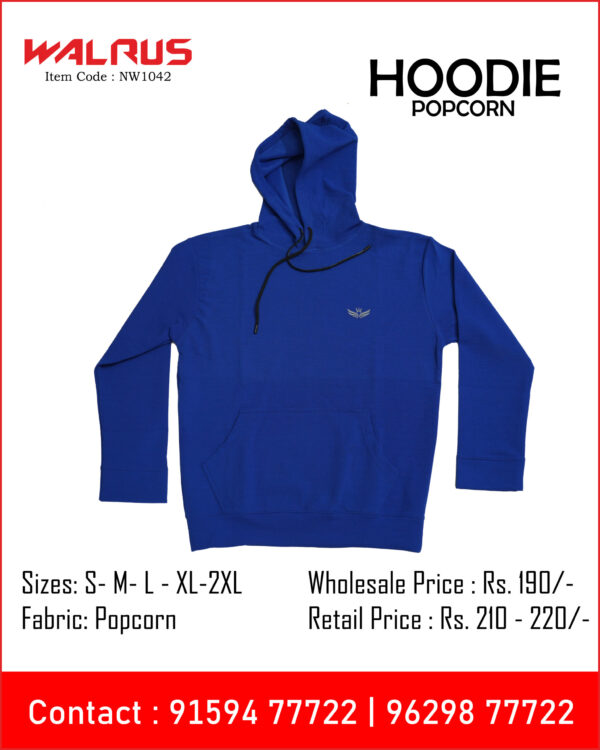 Pop Corn Hoodie Full Sleeve
