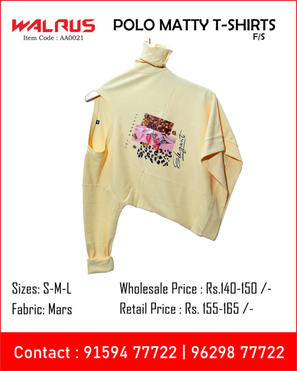 Polo Matty Full Sleeve T Shirt