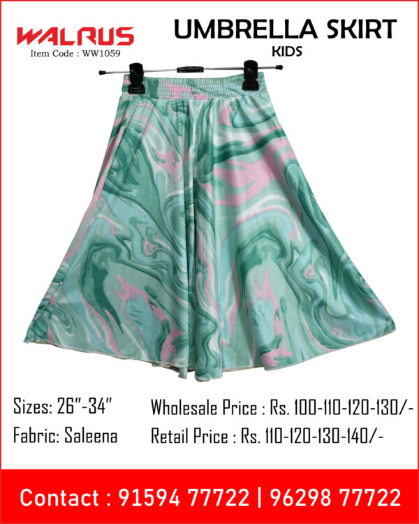 Kids Umbrella Skirt