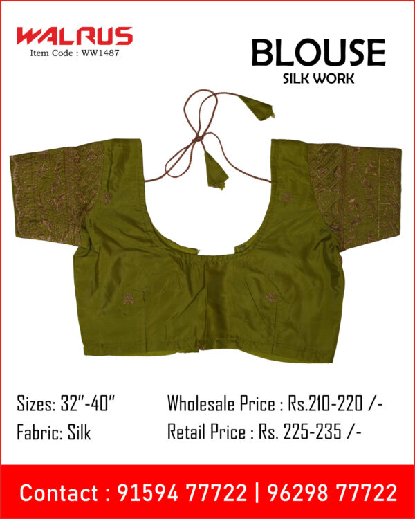 Silk Work Blouse