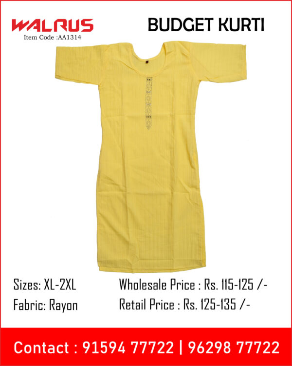 Budget Kurti