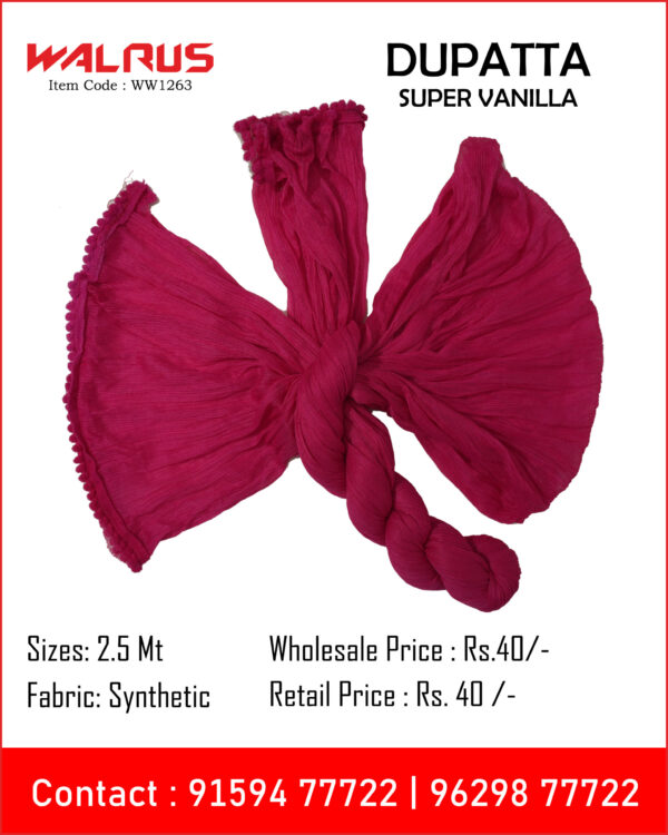 Super Vanilla Dupatta