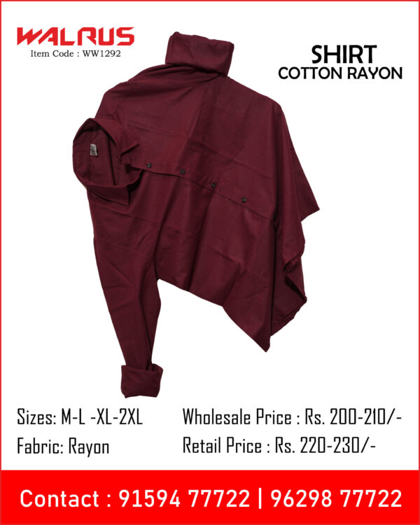 Rayon Cotton Shirt