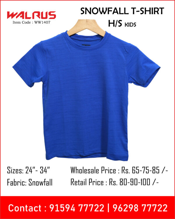 Snowfall Half Sleeve T Shirt